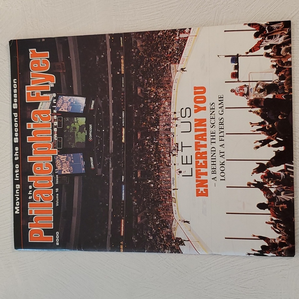 The Philadelphia Flyer magazine 2000 Volume 16 Issue 11 excellent condition